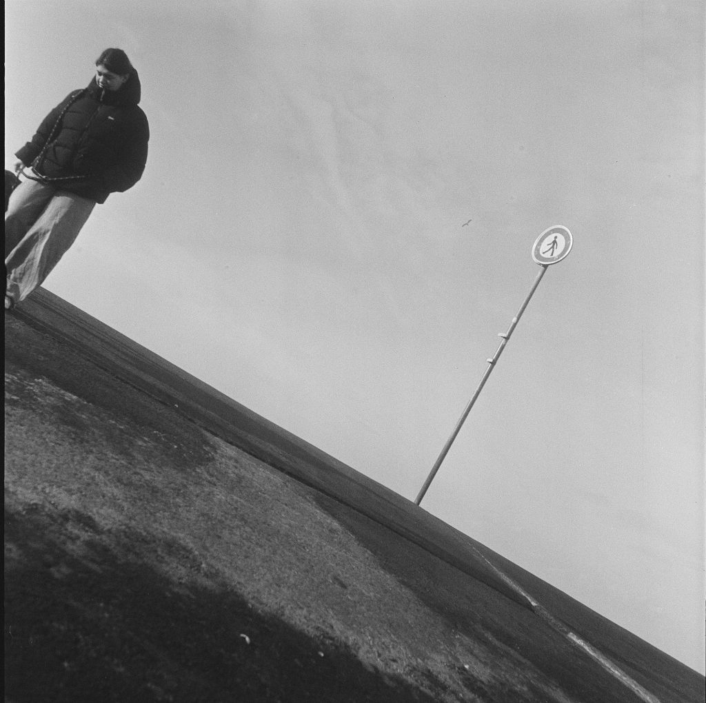 Flexaret VIIa Meopta F008 appareil photo argentique ancien moyen format TLR film 120 6x6 collection avec objectif Belar 80mm F3,5 et obturateur Pentacon-Prestor (c. 1966-1971) noir et blanc plage Villers sur Mer digue Morgane et Hoyo