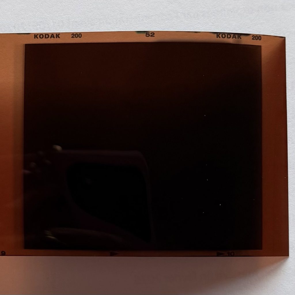 pellicule vierge film 120 kodak planche couleur photo argentique Céline Pivoine eyes